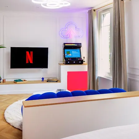 Apartman Le Nuage - Hypercentre - Luxe & Gaming Troyes