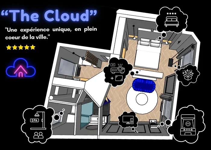 Lejlighed Le Nuage - Hypercentre - Luxe & Gaming Troyes